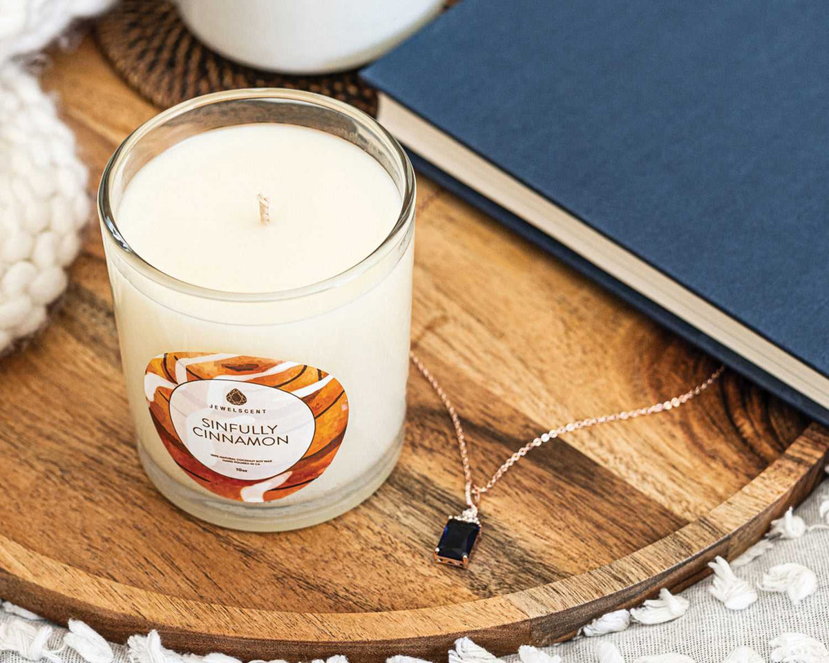 Sinfully Cinnamon 10oz Signature Jewelry Candle