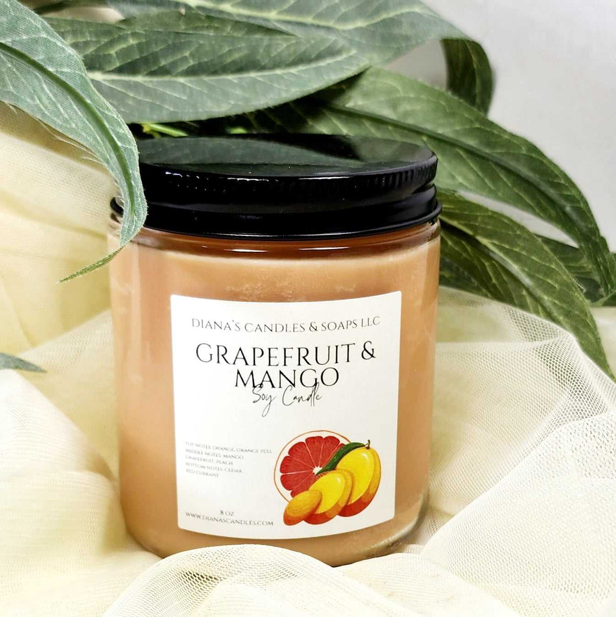 Grapefruit and Mango Candle