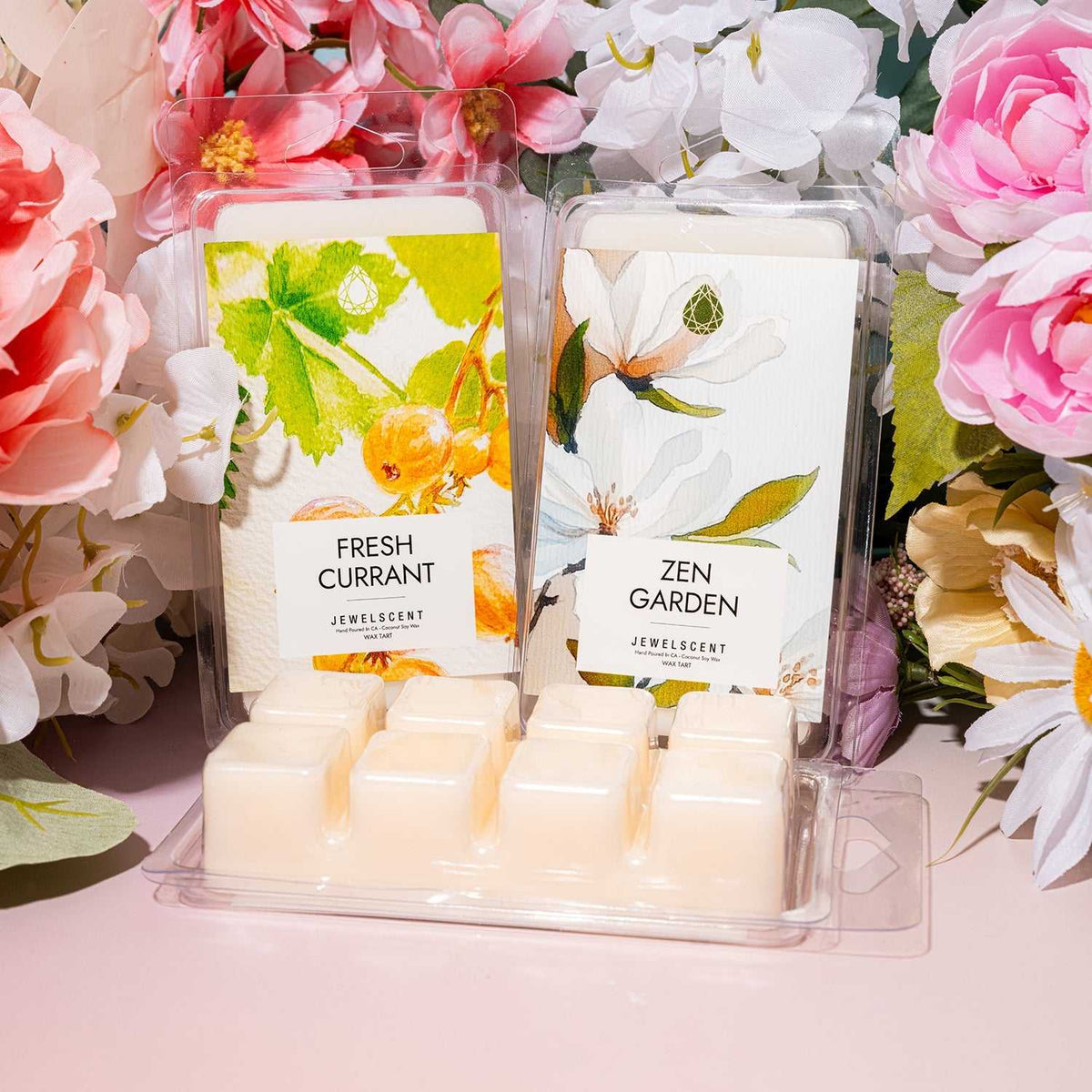 Zen Garden Wax Melts for Calm and Serene Living Spaces - Aromatic Jewelry Inspired Wax Tarts