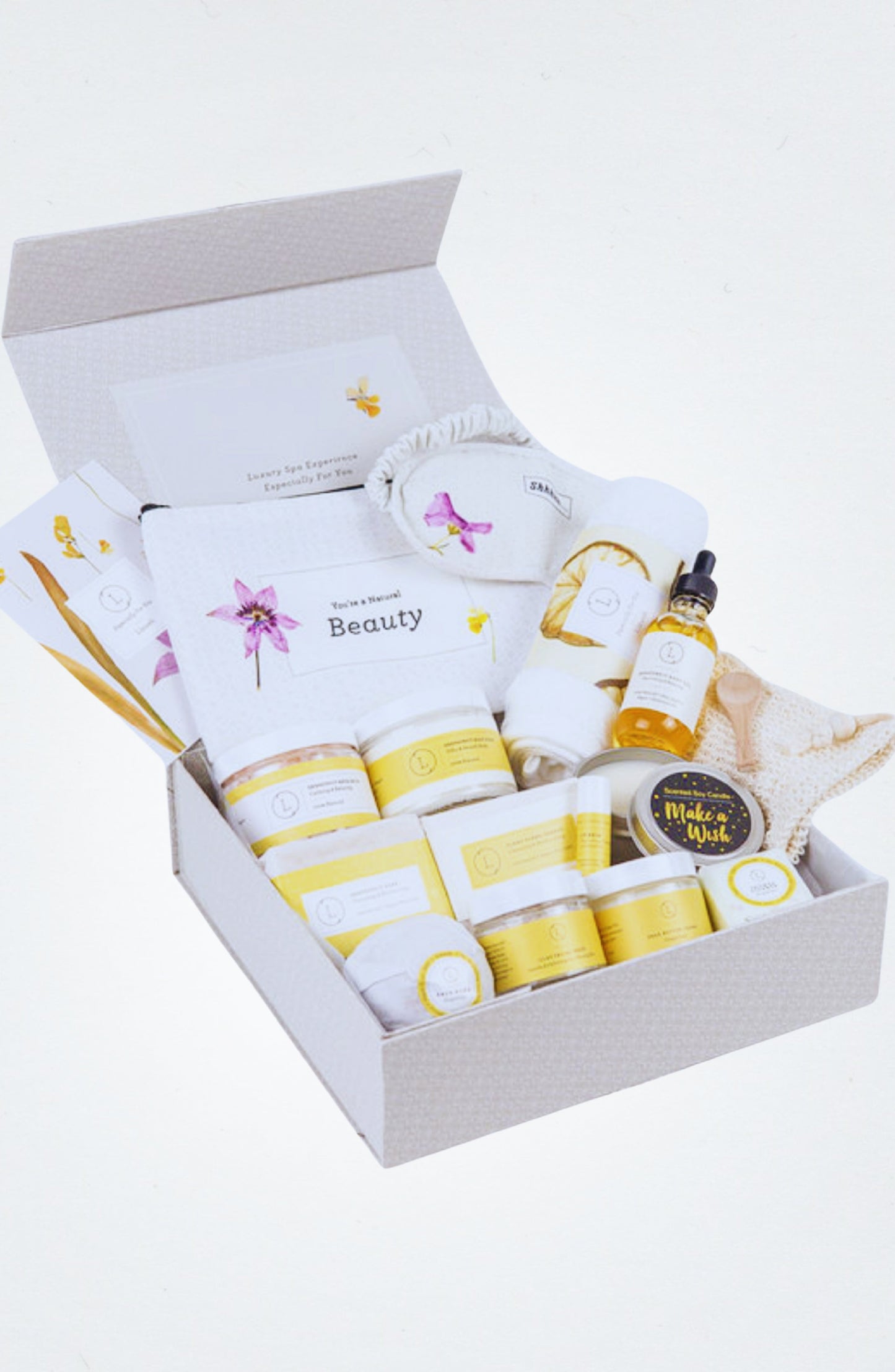Cheer up Citrus Sunshine Gift Basket, Natural Care Package, Recovery Gift, New home gift, Attention Gift by Lizush soap