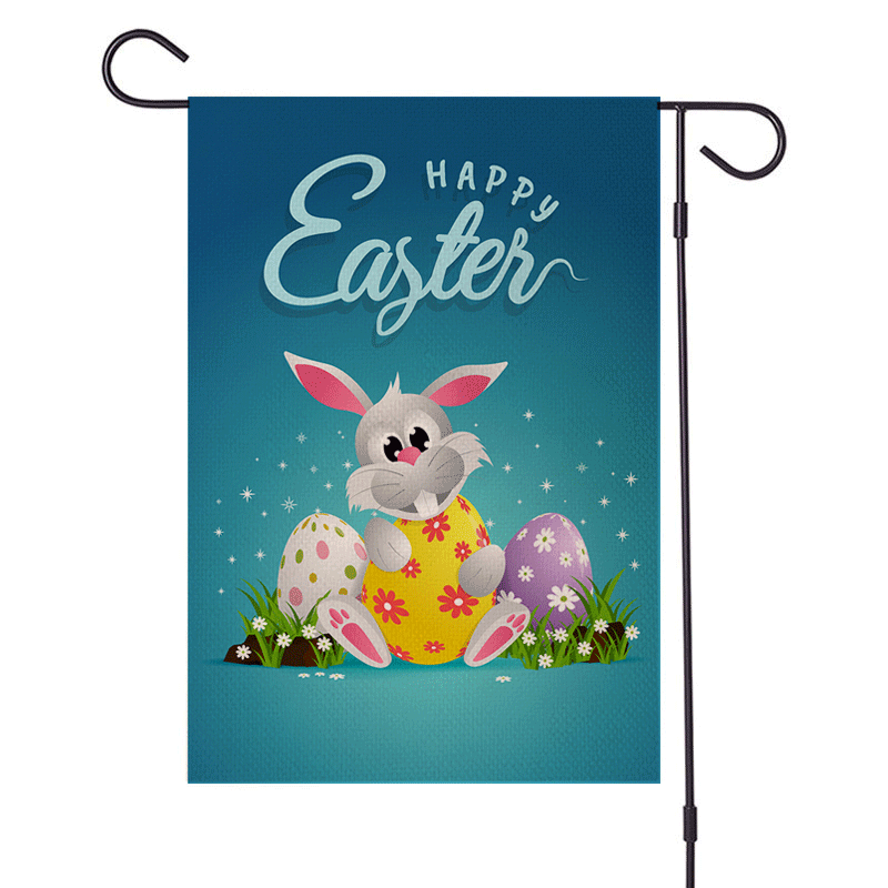 Easter garden flag by Creativegiftsdirect