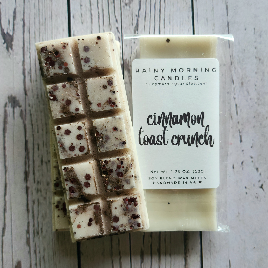 Cinnamon Toast Crunch | Wax Melts by Rainy Morning Candles