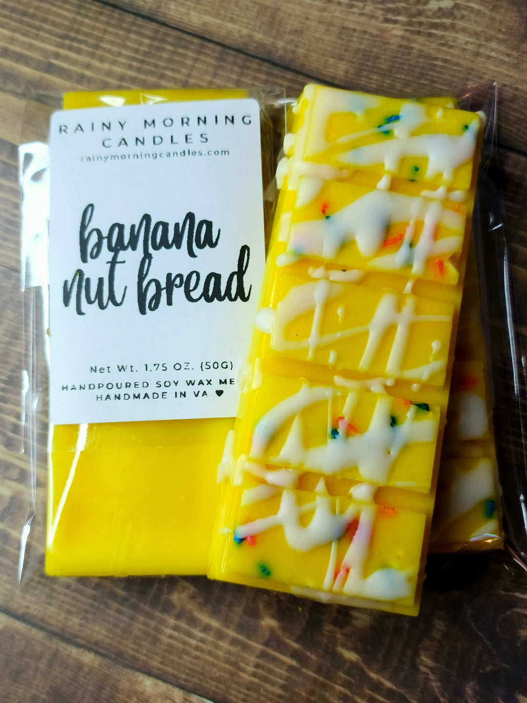 Banana Nut Bread | Wax Melts by Rainy Morning Candles