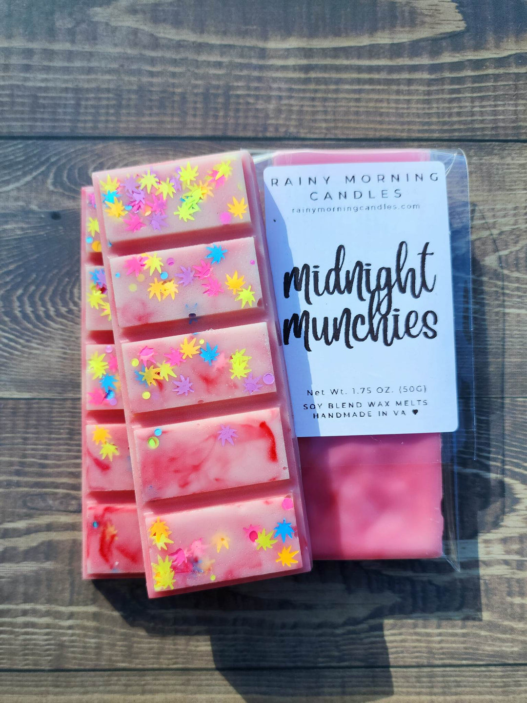 Midnight Munchies Wax Melts for a Cozy Ambiance by Rainy Morning Candles