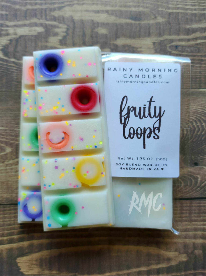 Fruity Loops | Wax Melts by Rainy Morning Candles