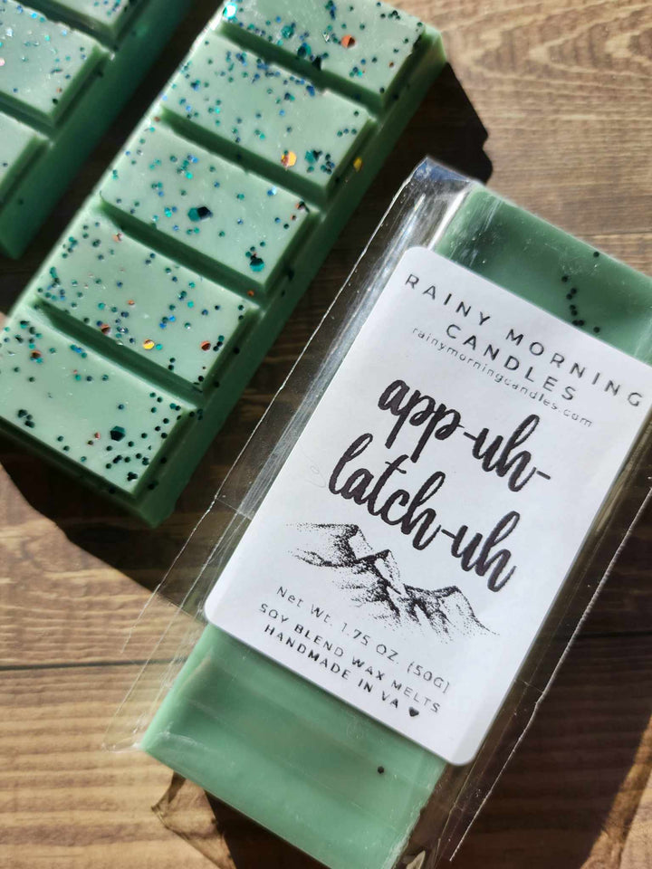 App-Uh-Latch-Uh Wax Melts for Invigorating Home Fragrance by Rainy Morning Candles
