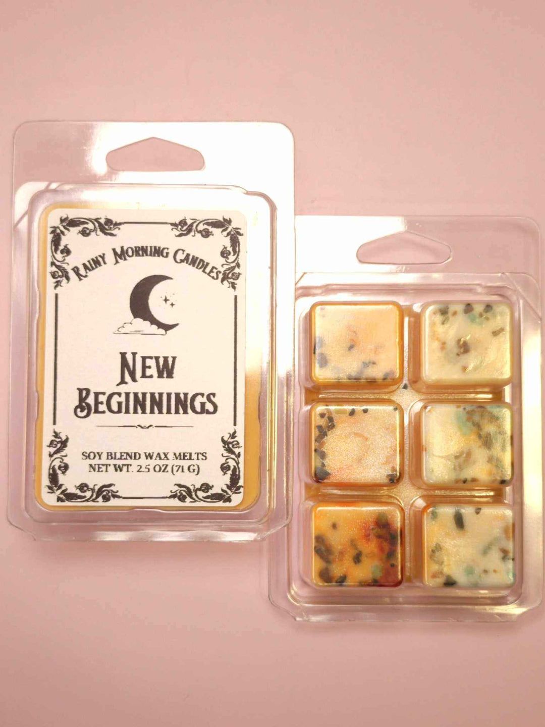 New Beginnings Intention Ritual Wax Melts for Mindful Moments - Deeunta Domain