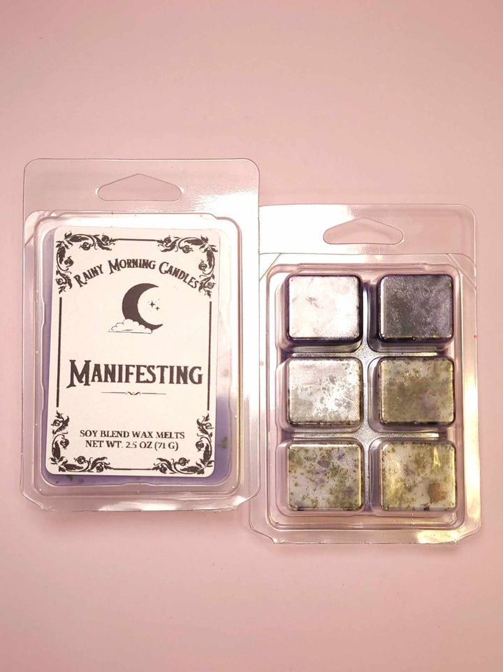 Manifesting | Intention + Ritual Wax Melts by Rainy Morning Candles