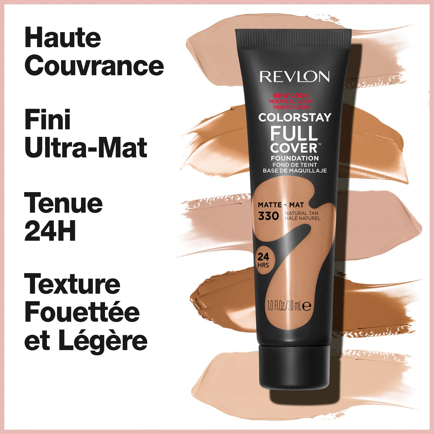 Revlon ColorStay Full Cover Longwear Matte Foundation, Heat & Sweat Resistant Lightweight Face Makeup, Caramel (425), 1.0 oz - Deeunta Domain