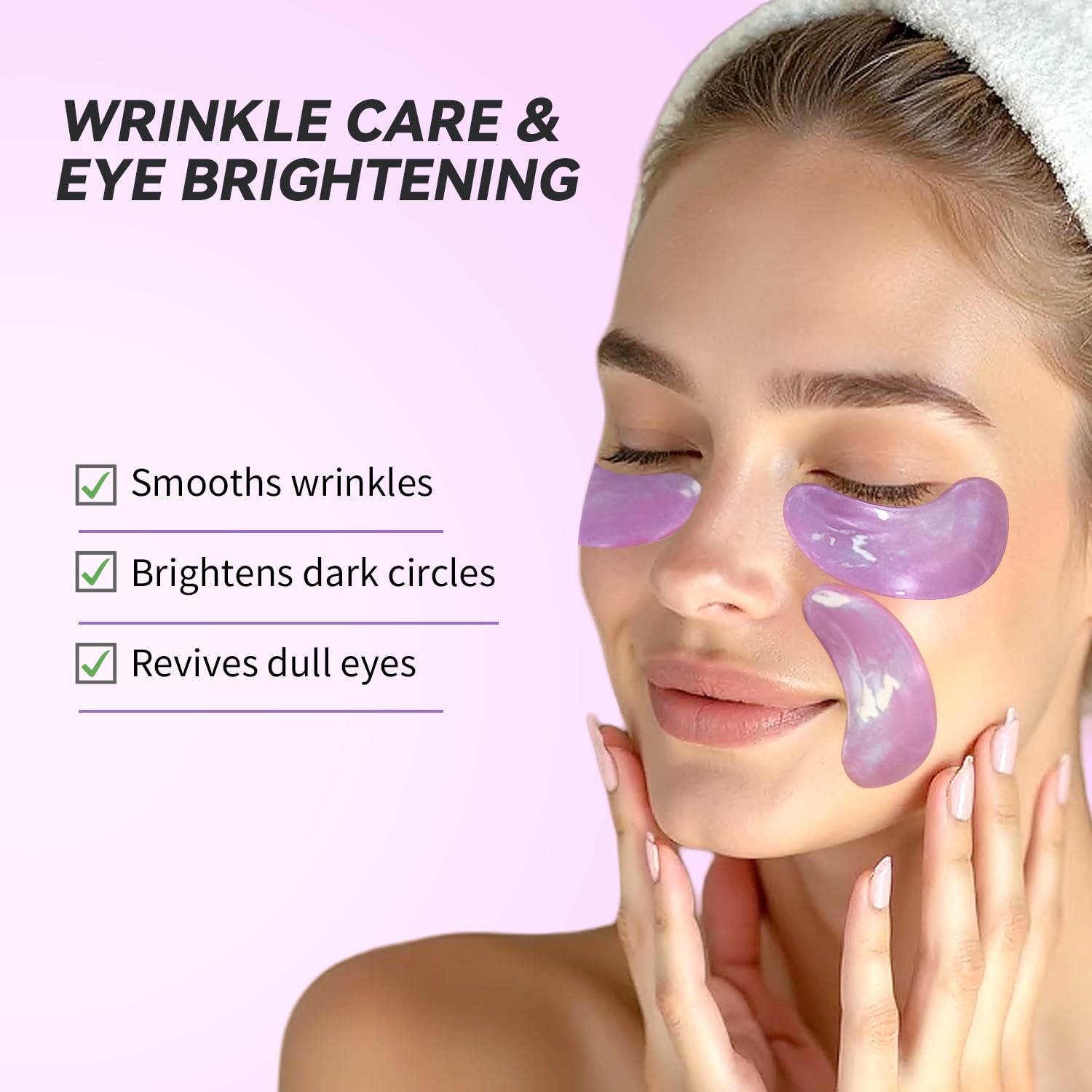 Maskiss 24k Gold Under Eye Patches (50 Pairs), eye mask, Collagen Skin Care Products, Eye Patches for Puffy Eyes, eye masks for dark circles and puffiness - Deeunta Domain