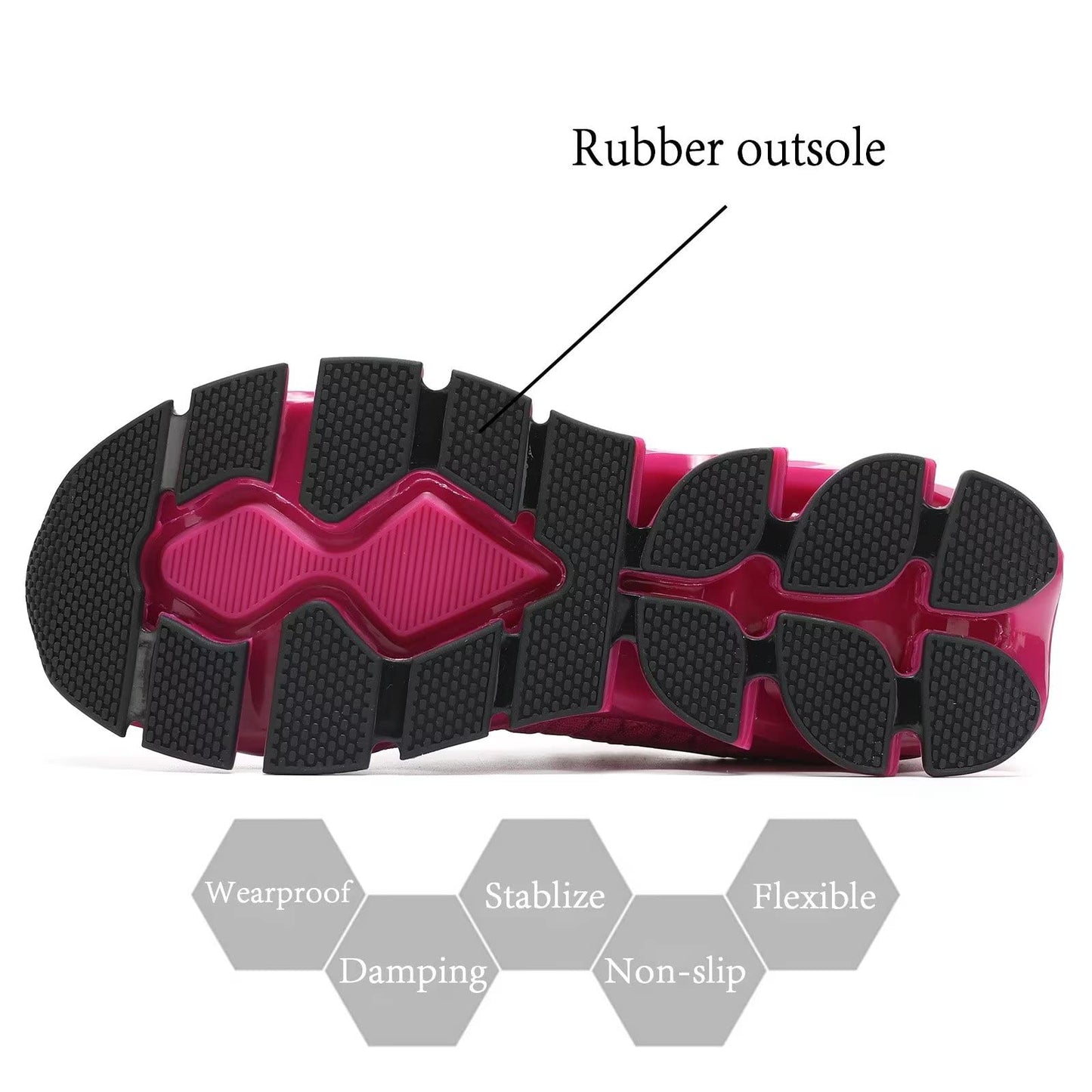 Wrezatro Women's Slip on Walking Running Shoes Blade Tennis Casual Fashion Sneakers Comfort Non Slip Work Sport Athletic Trainer