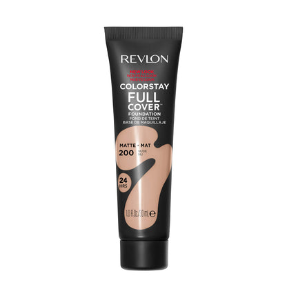 Revlon ColorStay Full Cover Longwear Matte Foundation, Heat & Sweat Resistant Lightweight Face Makeup, Caramel (425), 1.0 oz - Deeunta Domain