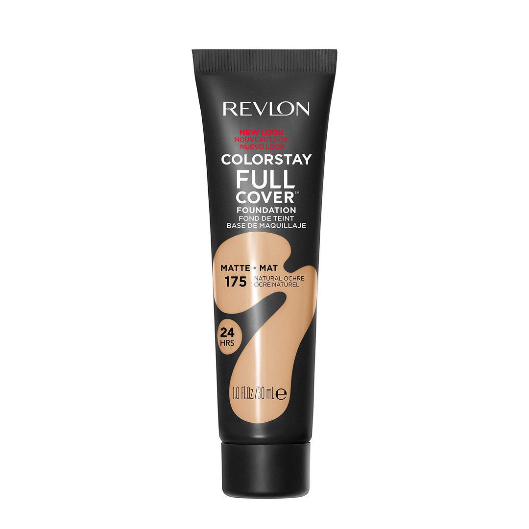 Revlon ColorStay Full Cover Longwear Matte Foundation, Heat & Sweat Resistant Lightweight Face Makeup, Caramel (425), 1.0 oz - Deeunta Domain