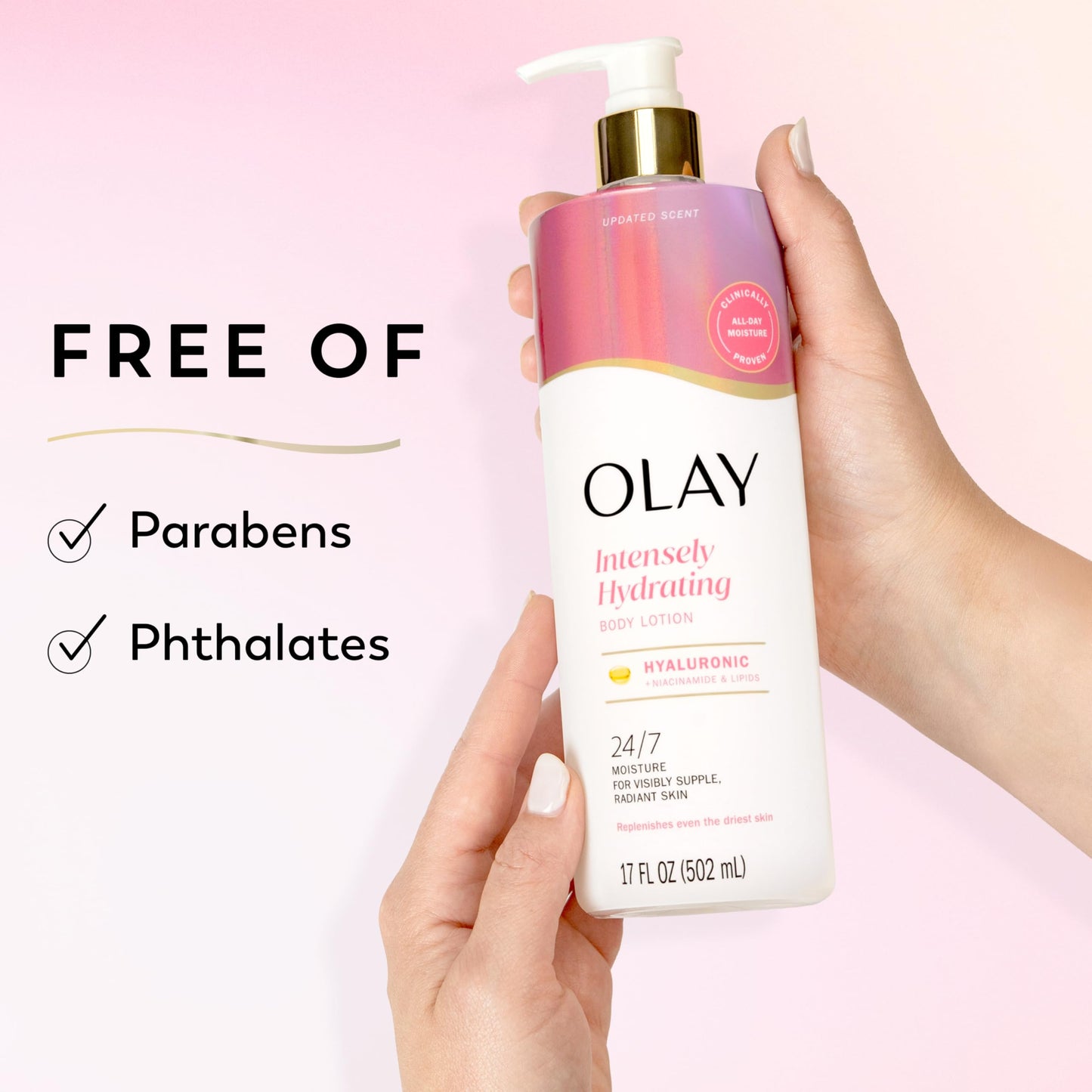 Olay Super Serum Hand & Body Lotion for Dry Skin, 24hr Long Lasting Hydration, 5+ Ingredient Complex for Bright Even Firm Luminous Skin, Sweet Vanilla & Soft Wood Scent, 18.5 fl oz - Deeunta Domain