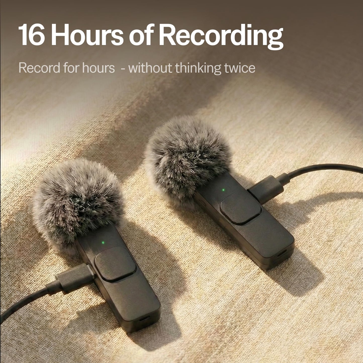 Mini Mic Pro (Latest Model - Wireless Mini Microphone for iPhone, iPad, Android - 2 Pack Lavalier Microphone for Video Recording - iPhone Mic Crystal Clear Recording with USB-C for Content Creators - Deeunta Domain