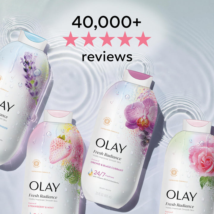 Olay Body Wash for Women, 24/7 Skin-Loving Freshness, Miami Mocktails, Plant Based Cleansers, Vitamin B3 & Antioxidant Blend, For All Skin Types, Mango Tango with Mango & Hibiscus Scent, 22 fl oz - Deeunta Domain