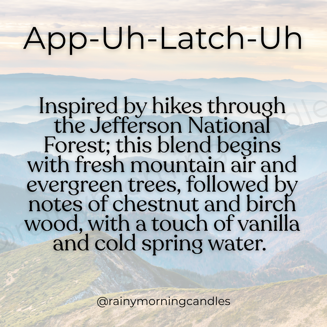 App-Uh-Latch-Uh Wax Melts for Invigorating Home Fragrance by Rainy Morning Candles