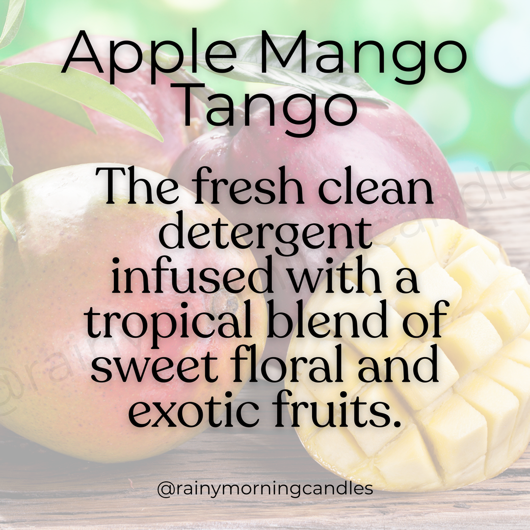 Apple Mango Tango | Gain Inspired | Wax Melts by Rainy Morning Candles