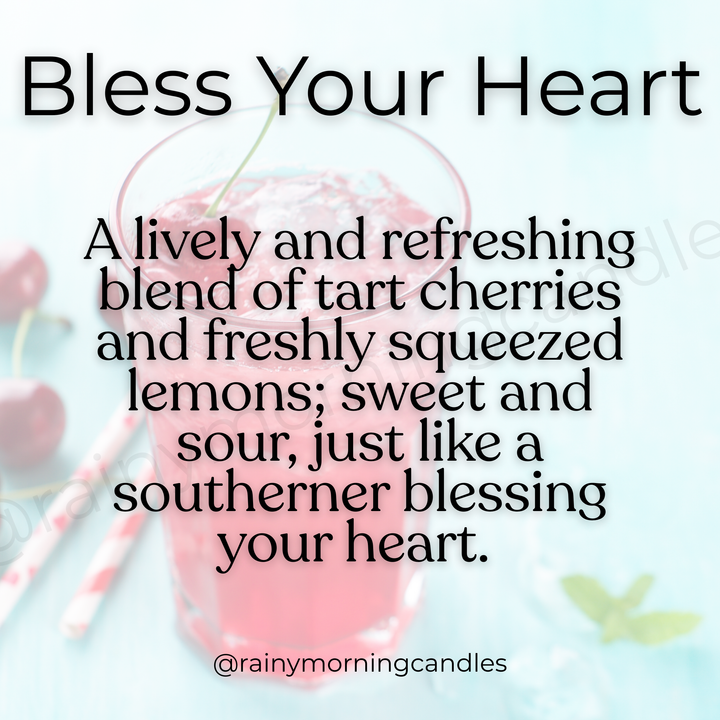 Bless Your Heart Wax Melts for a Cozy Home Fragrance Experience by Rainy Morning Candles