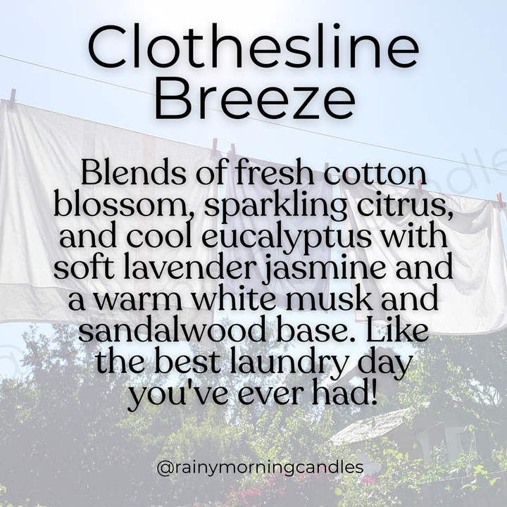 Clothesline Breeze | Wax Melts - Deeunta Domain