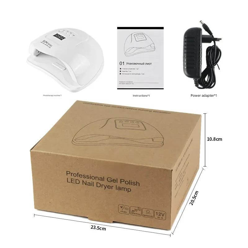 Fast Curing Nail Lamp for Quick and Efficient Nail Drying by Deeunta Domain