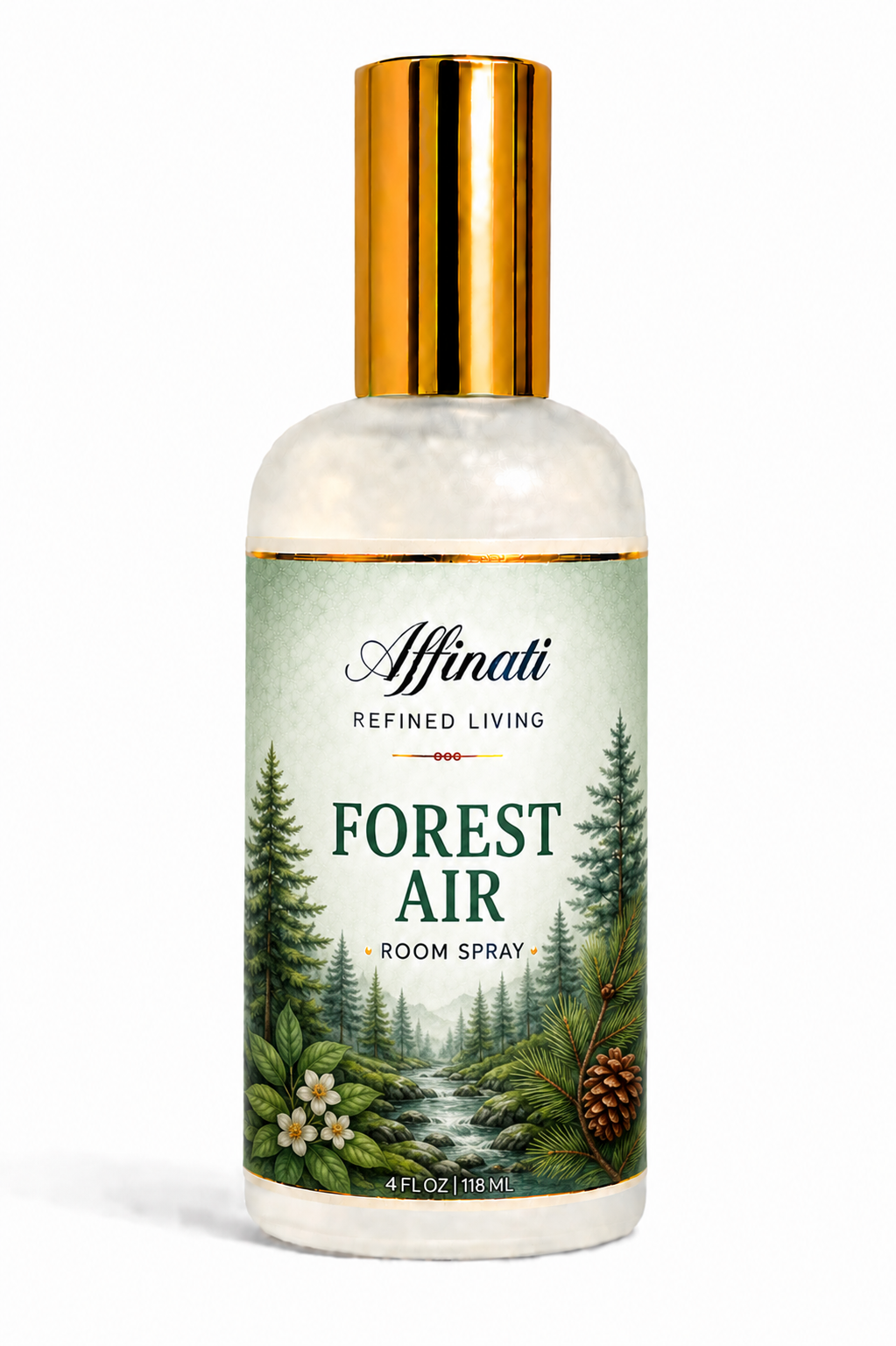 Forest Air Room And Linen Spray With Pine Eucalyptus Cedarwood 4 Oz