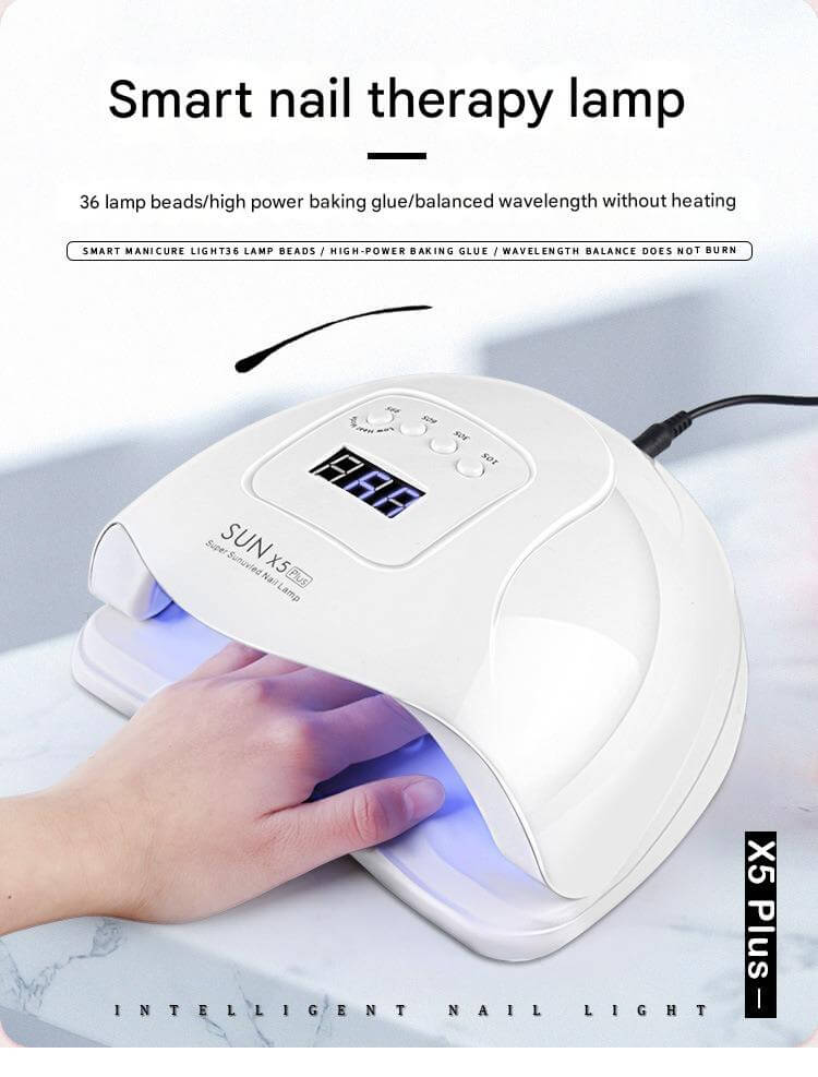 Fast Curing Nail Lamp for Quick and Efficient Nail Drying by Deeunta Domain