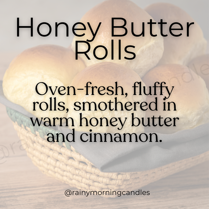 Honey Butter Rolls Wax Melts - Sweet Scented Aromatherapy for Your Home by Rainy Morning Candles