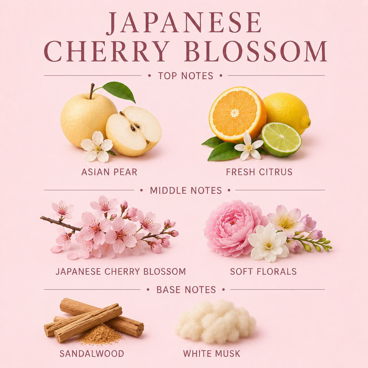 Japanese Cherry Blossom Room And Linen Spray 4 Oz Non Toxic Formula