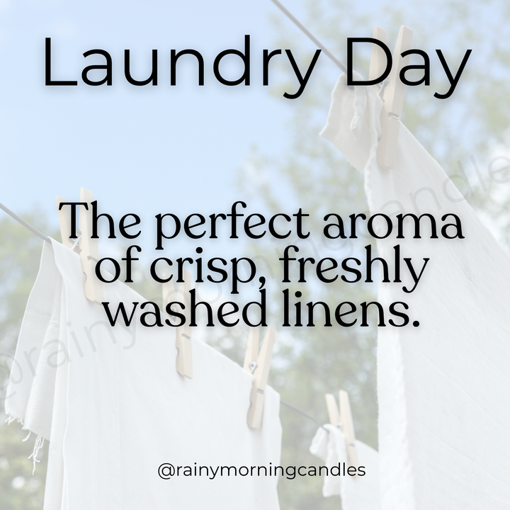 Laundry Day | Wax Melts by Rainy Morning Candles