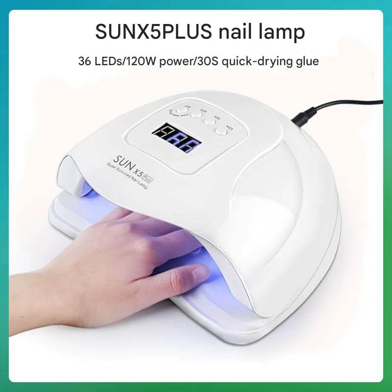 Fast Curing Nail Lamp for Quick and Efficient Nail Drying by Deeunta Domain