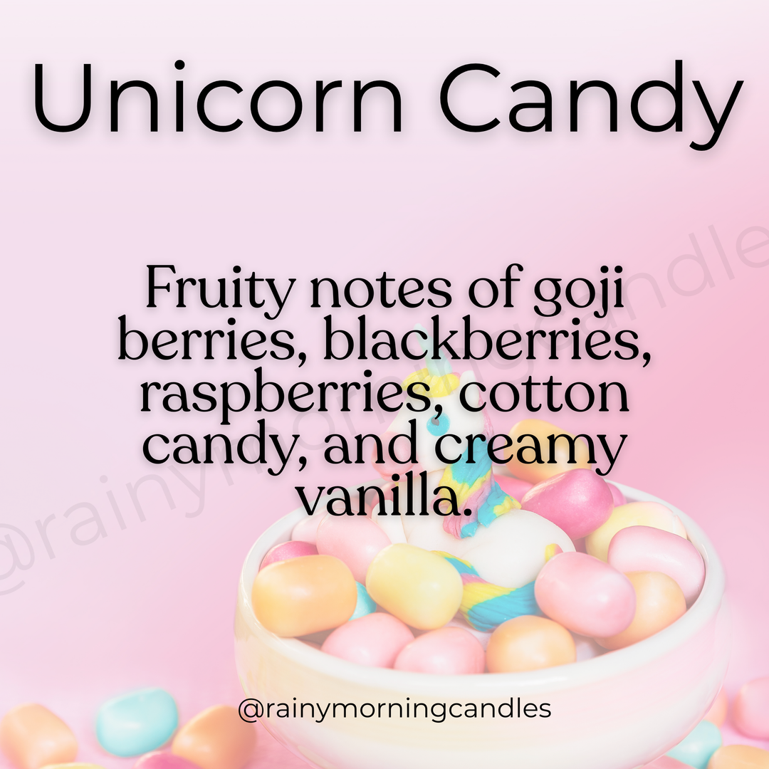 Unicorn Candy | Wax Melts by Rainy Morning Candles
