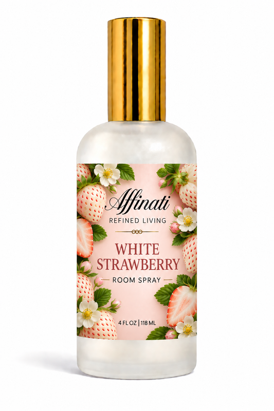 White Strawberry Room And Linen Spray Non Toxic Fresh Fragrance 4 Oz