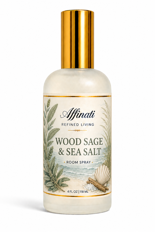 Wood Sage And Sea Salt Room And Linen Spray 4 Oz Coastal Fragrance