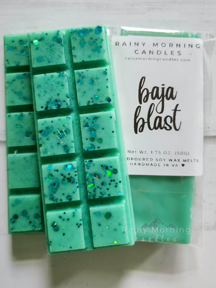 Baja Blast Wax Melts for a Refreshing Home Aroma by Rainy Morning Candles