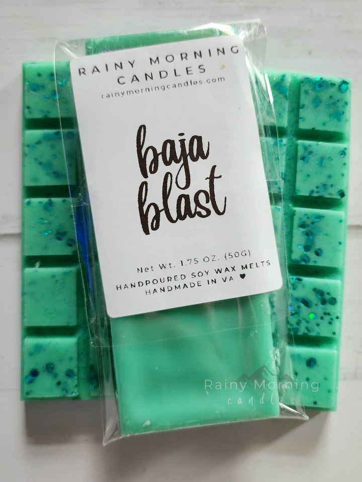 Baja Blast Wax Melts for a Refreshing Home Aroma by Rainy Morning Candles