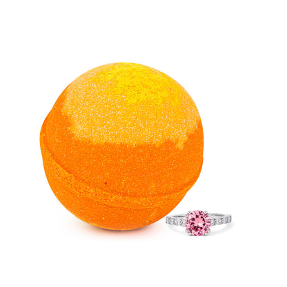 California Poppy 10oz Jewelry Bath Bomb by JewelScent