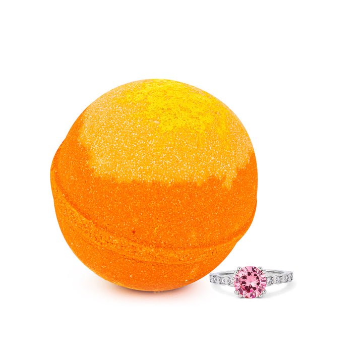 California Poppy 10oz Jewelry Bath Bomb by JewelScent
