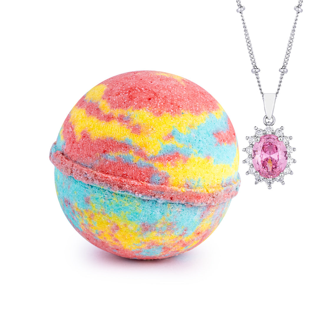 Coral Isles Jewelry Bath Bomb - A Luxurious Soaking Experience by JewelScent