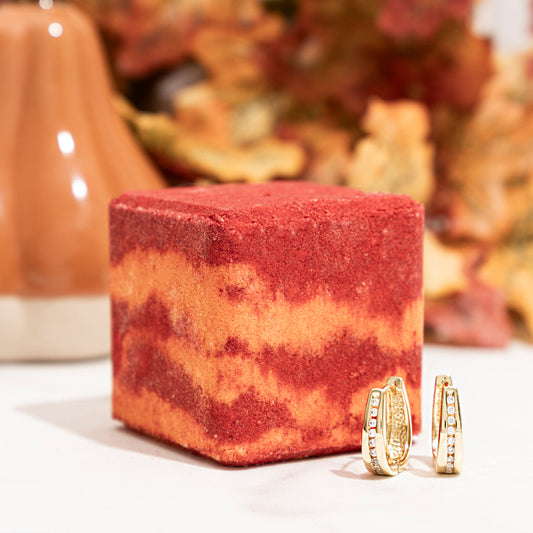 Cranberry Glaze Jewelry Shower Steamer by JewelScent