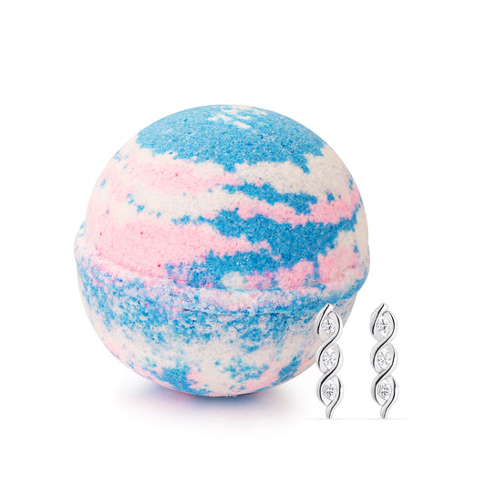 Floating On Cloud 9 Jewelry Bath Bomb by JewelScent