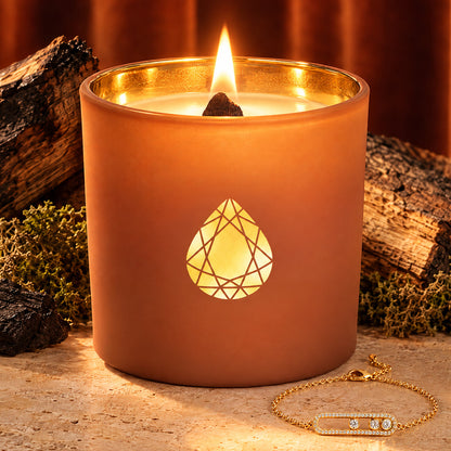Golden Embers 28oz Wood Wick Bracelet Candle