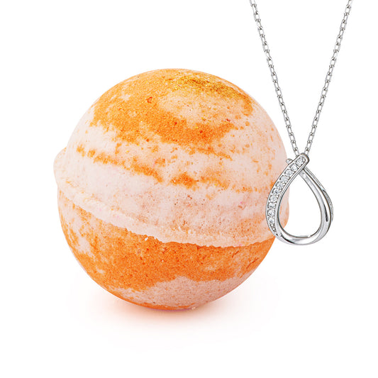 Golden Hour Jewelry Bath Bomb by JewelScent