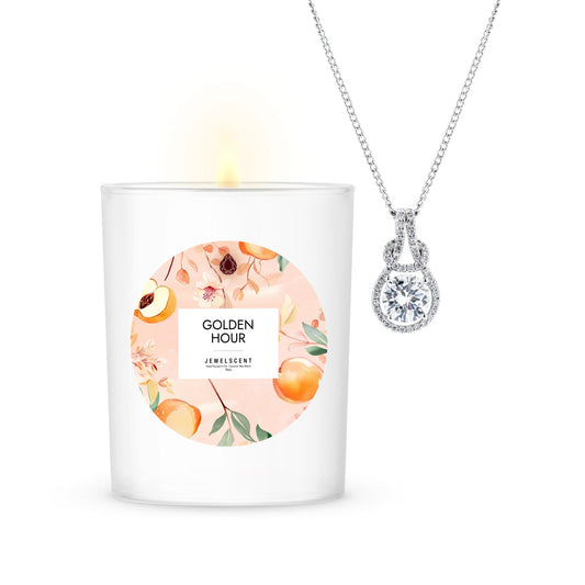 Golden Hour 10oz Signature Jewelry Candle by JewelScent