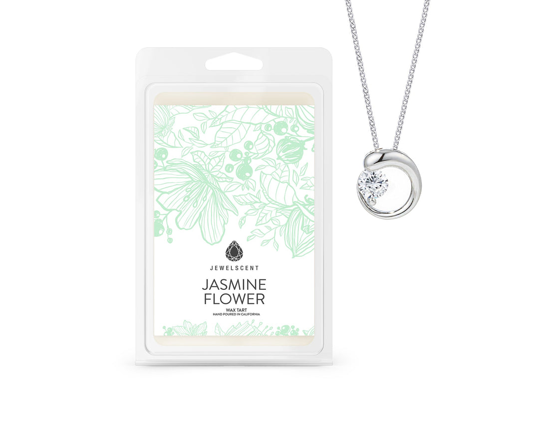 Jasmine Flower Jewelry Wax Tart by JewelScent