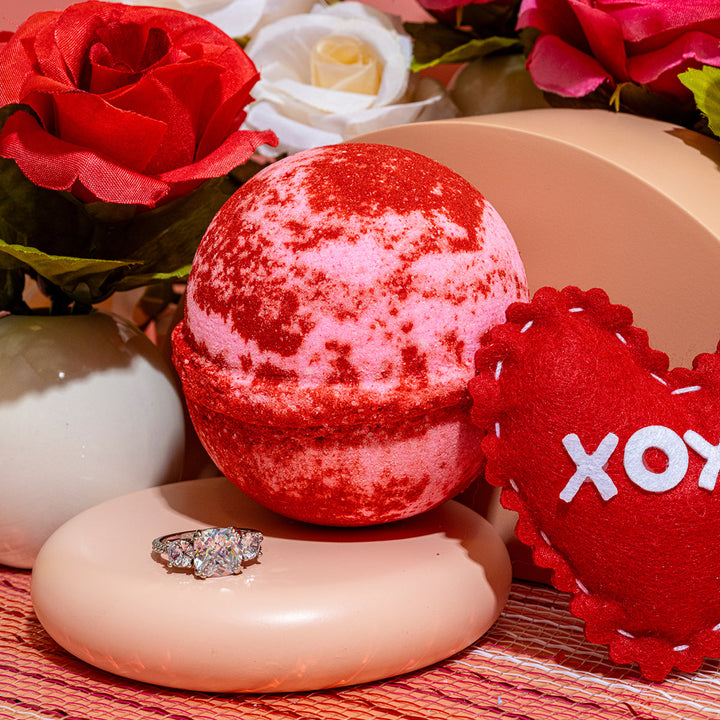Over The Moon Bath Bomb - Relaxing Jewelry Surprise by JewelScent