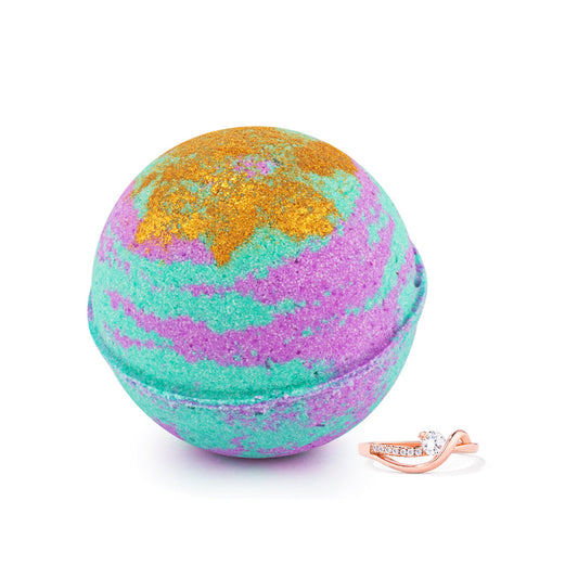 Santal Vanilla 10oz Jewelry Bath Bomb by JewelScent