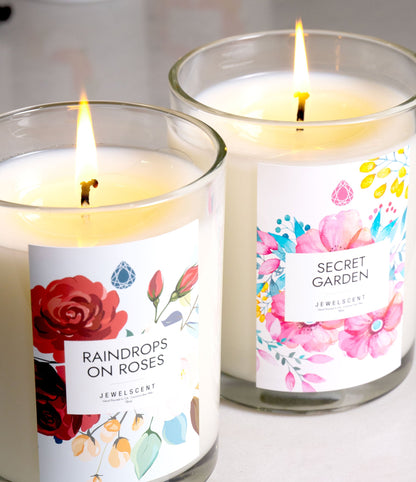 Secret Garden 18oz Home Jewelry Candle by JewelScent