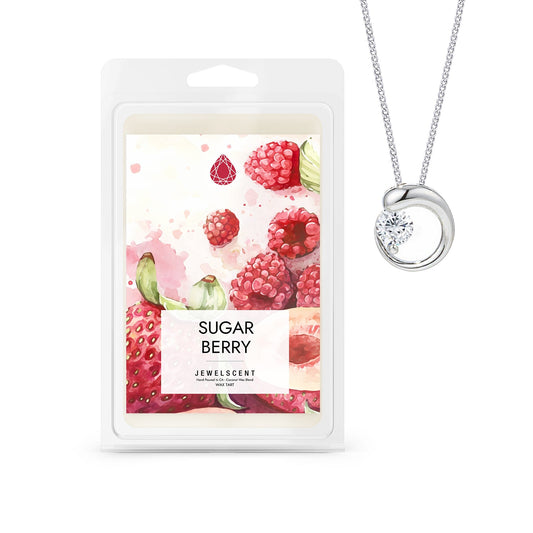 Sugar Berry Wax Tart - Exquisite Scented Jewelry Tart for Home Fragrance by JewelScent