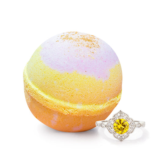 Sugar Petals Jewelry Bath Bomb by JewelScent